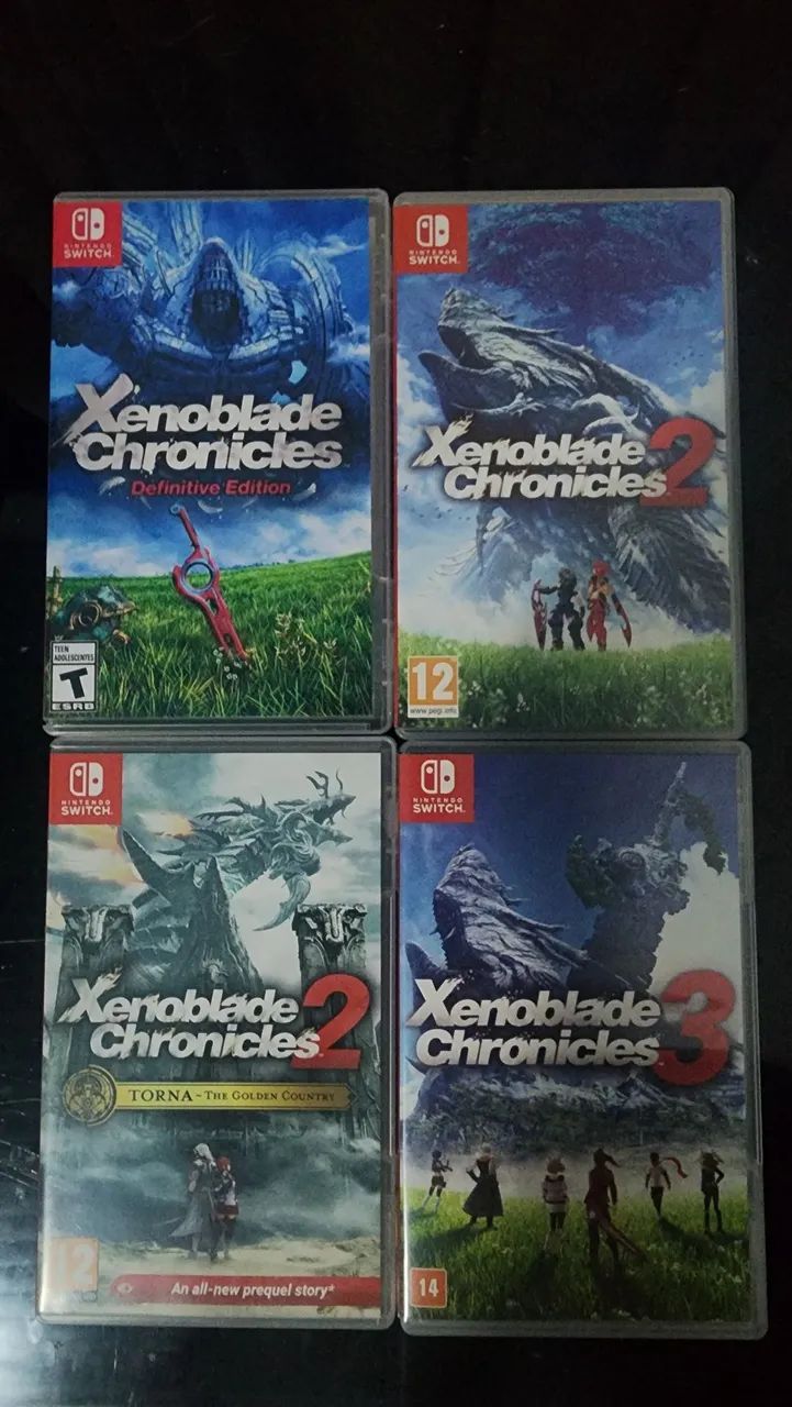 Xenoblade 1,2,3 e Xenoblade 2 TORNA - Jogos de Vídeo Game - Aleixo