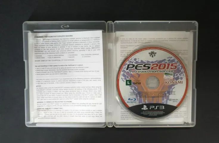 PES 2015 - PS3 ORIGINAL - Pro Evolution Soccer 2015 / Original - Blu-ray Disc - Foto 2