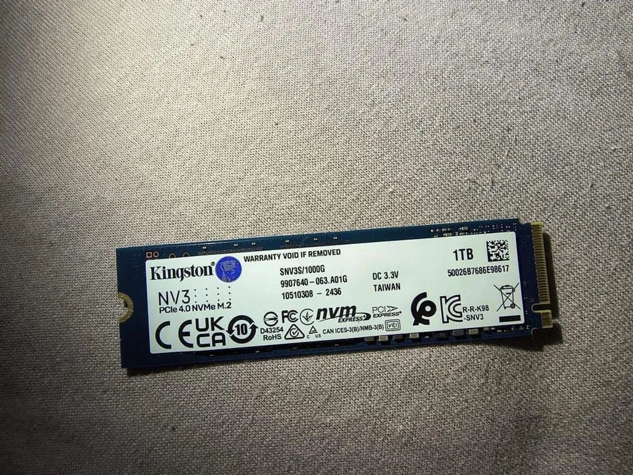 SSD Nvme 1TB NV3 