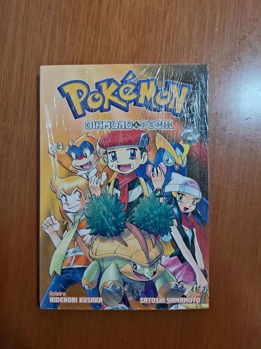 Mangás Pokémon Diamond & Pearl Novos e Lacrados <br>  - Foto 4