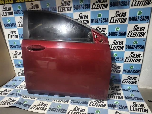 porta dianteira direita onix 2020 2021 2022 2023 2024 2025 cor vermelha  - Foto 2