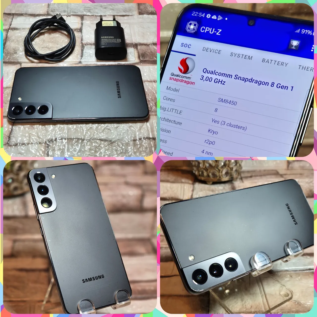 Trocas - S22+ Plus 256GB "Snap 8Gen1"