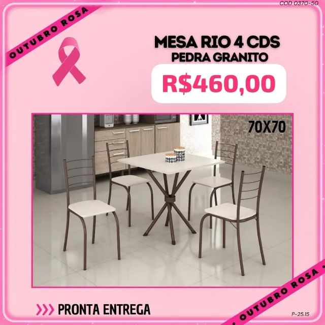 Mesa Rio 70x70