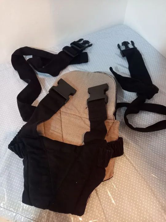 Canguru Bebê Conforto Preto - Foto 2