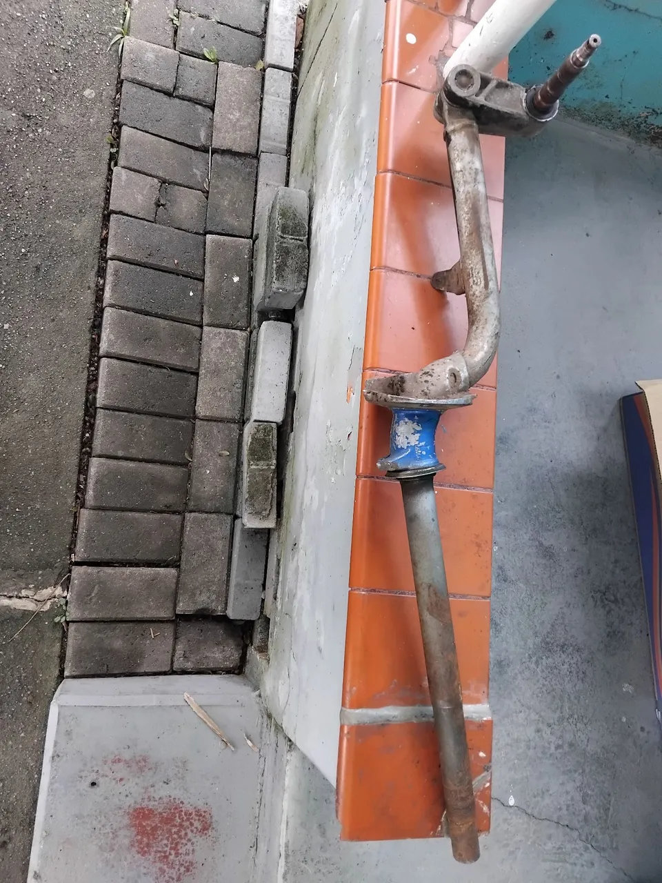 Garfo com braço oscilante para vespa px200