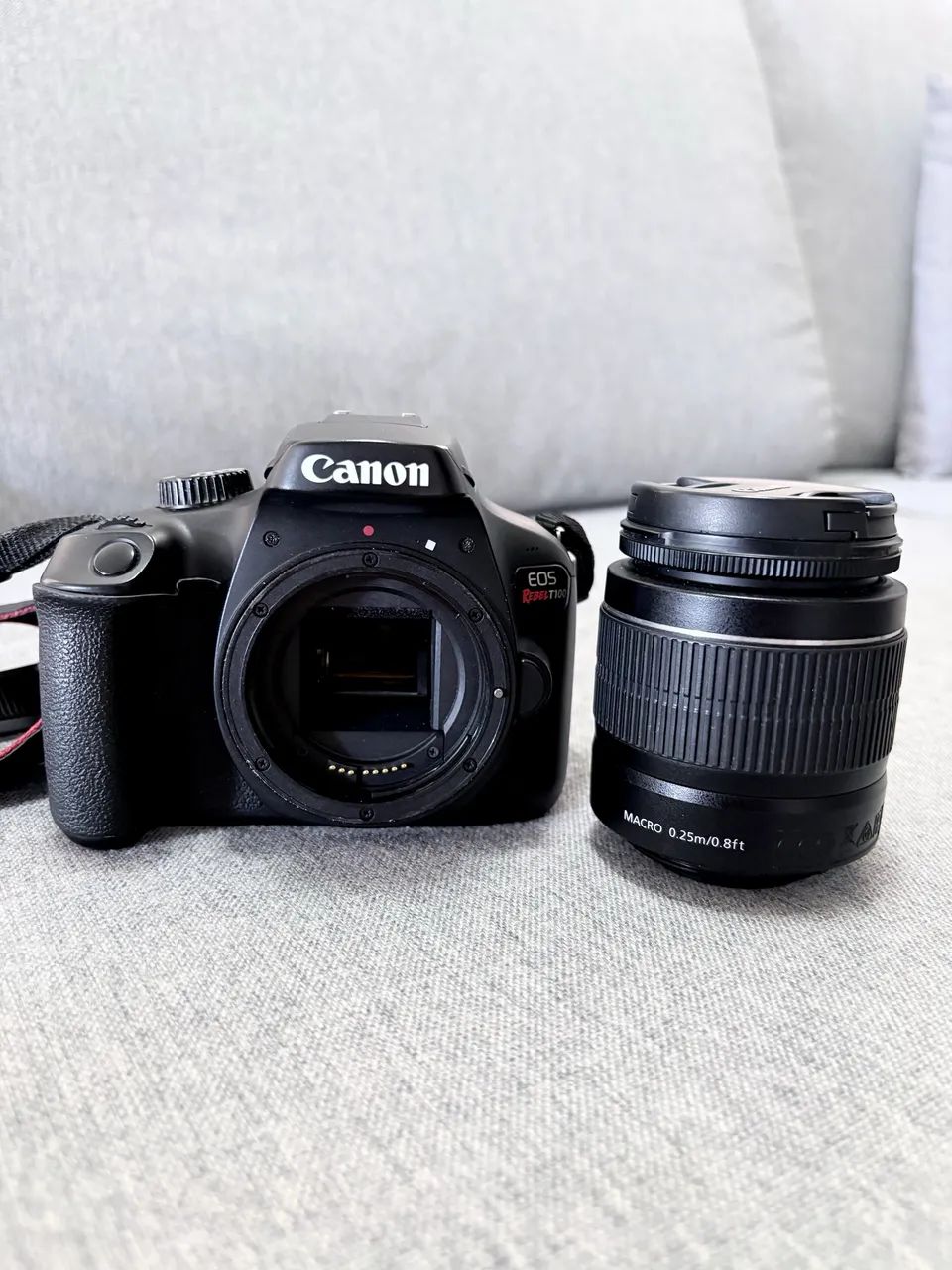 Canon Eos Rebel T100 + Lente 18-55mm  - Foto 3