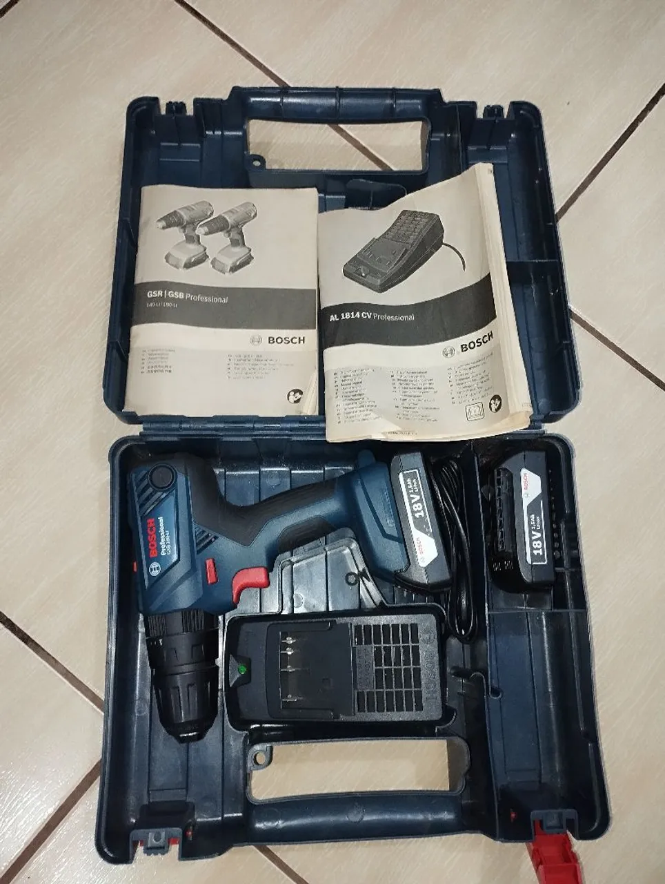 Furadeira/Parafusadeira de impacto Bosch Profissional GSB 180 Li 18V