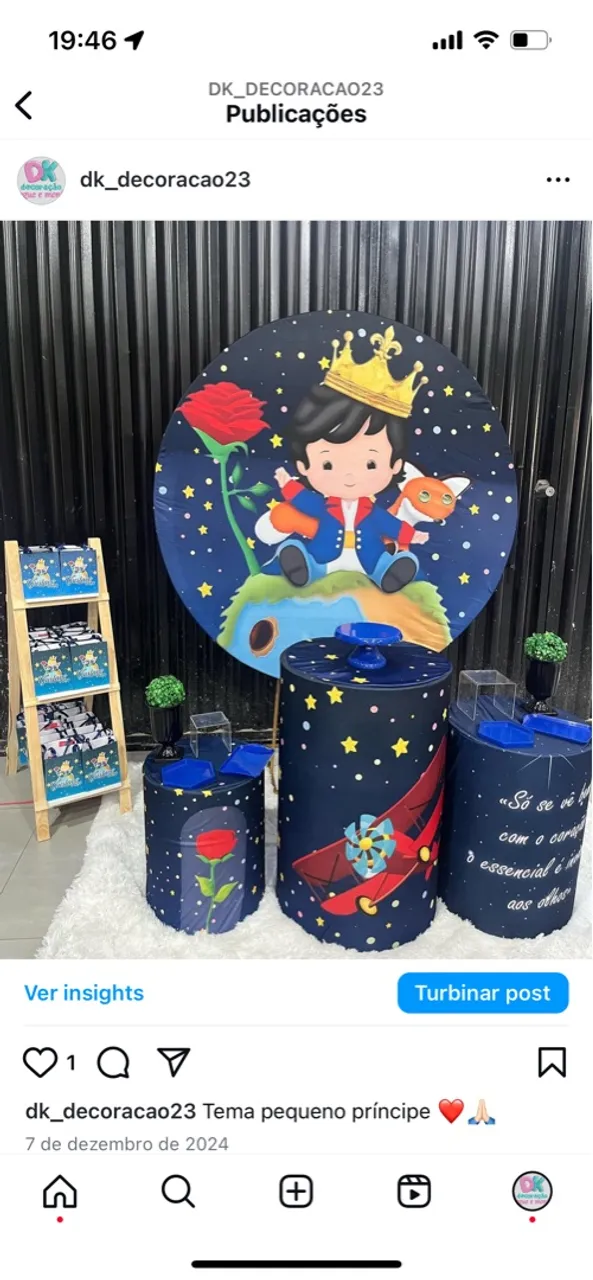 Decoração Pequeno Príncipe - Festa Infantil