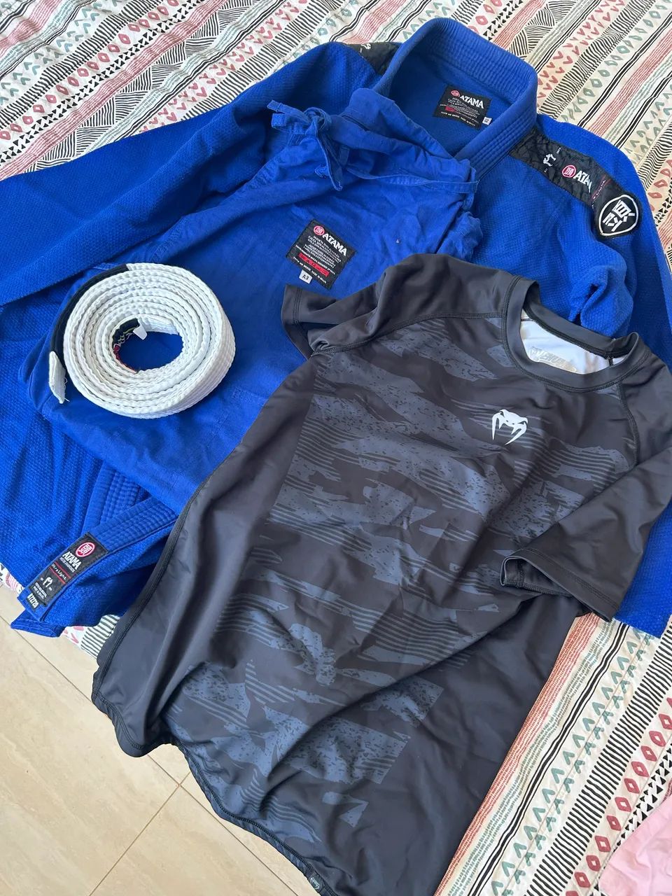 Kimono Atama a3 Ultra Light + rashguard Venum XGG - Foto 2