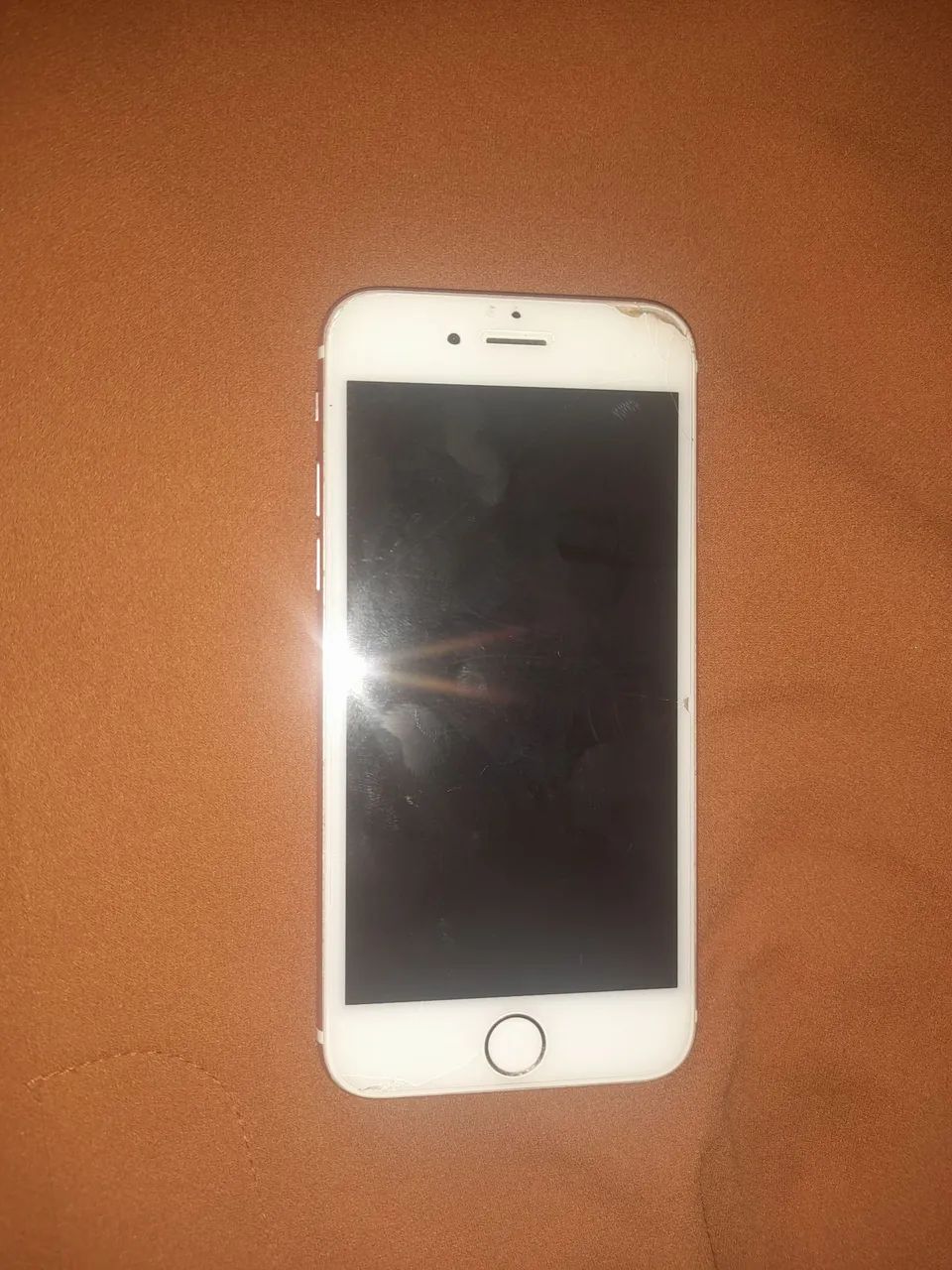 Iphone 6s Rose Gold, venda de peças, tela quebrada!