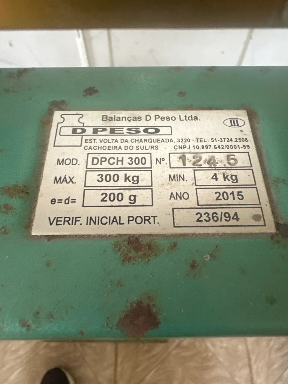 Balança D Peso 300Kg - Foto 3