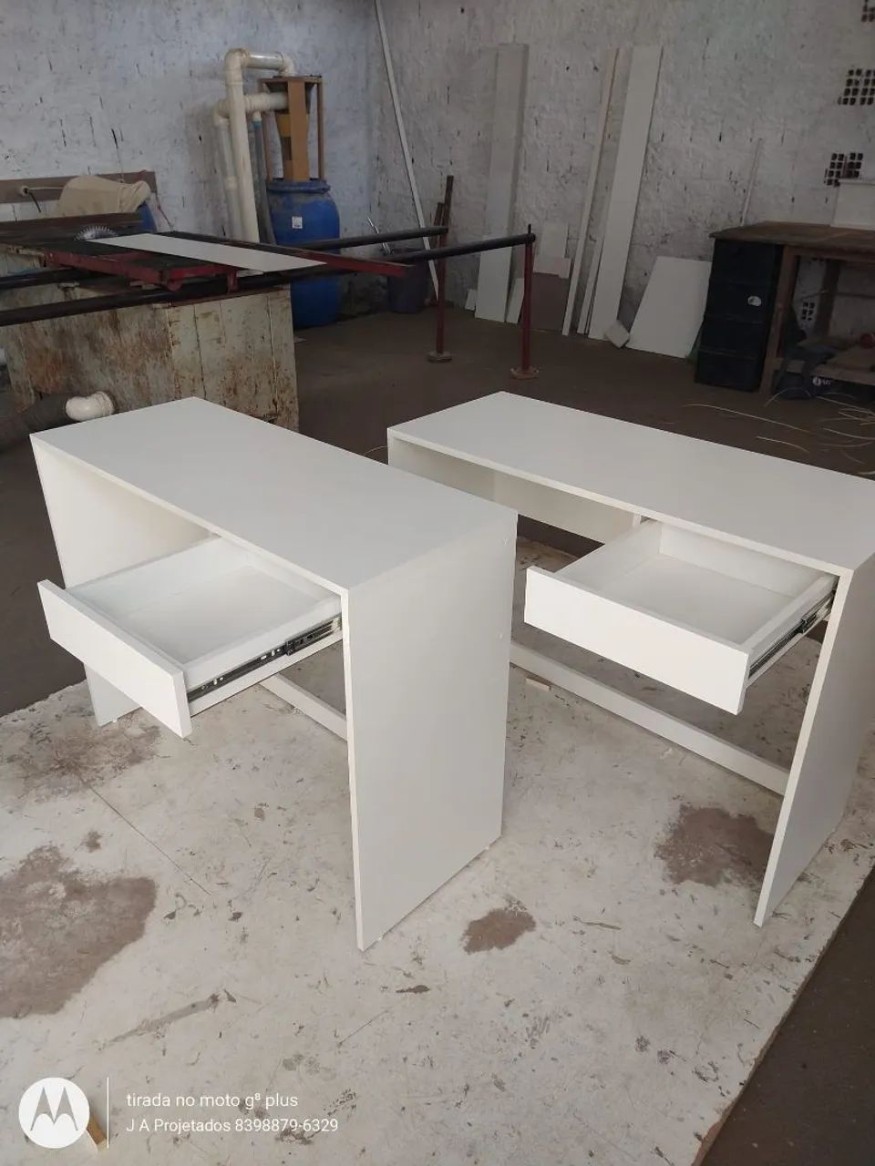 Escrivaninha simples com 1 gaveta - Foto 5