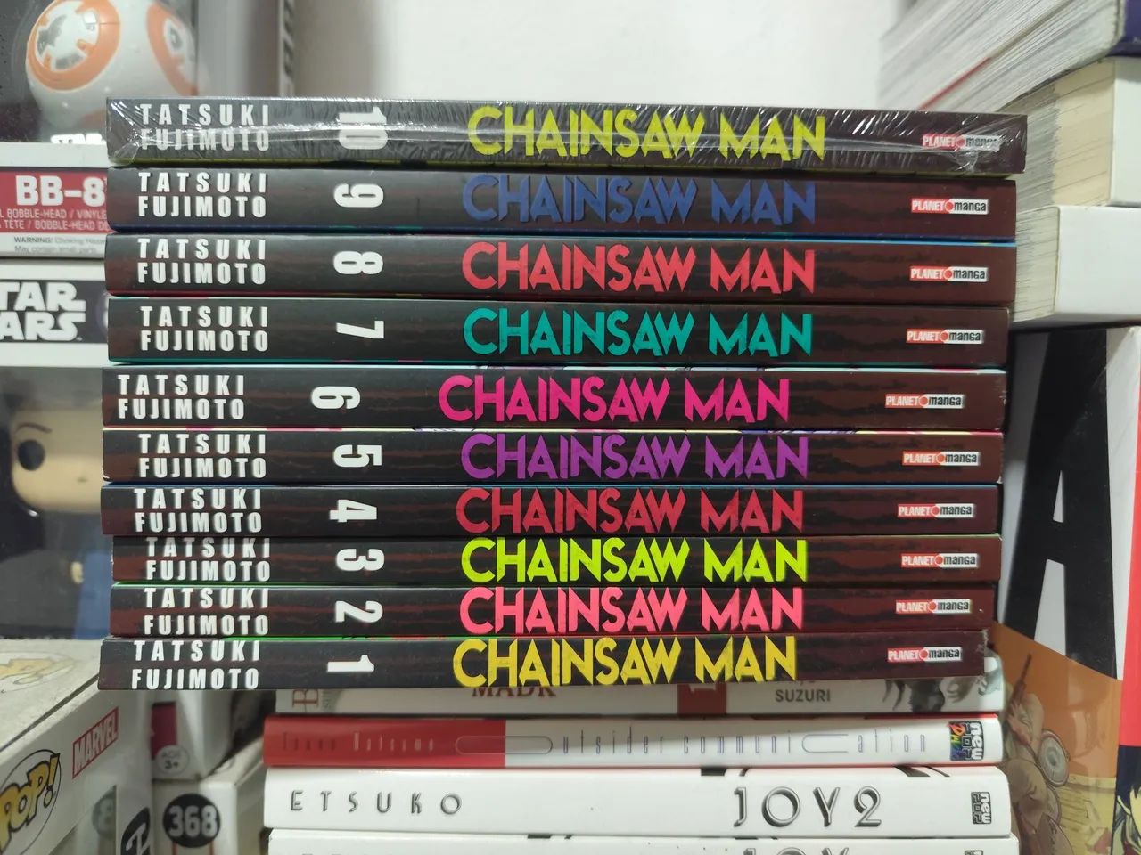 Mangás Chainsaw Man do 1 ao 10