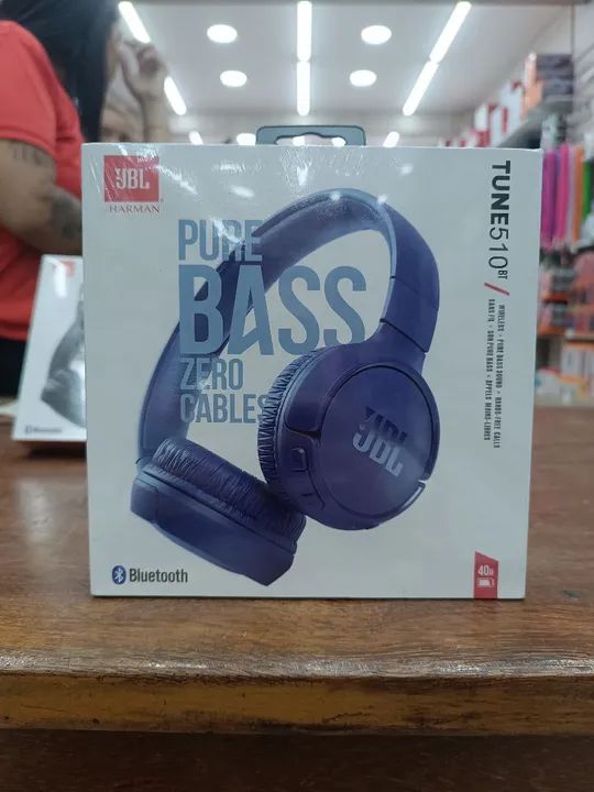 Fone de Ouvido JBL Tune 510BT - Sem Fio - Bluetooth - Preto - Foto 2