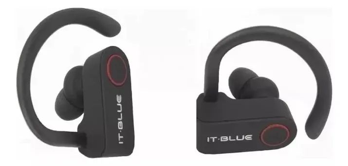Fone De Ouvido Bluetooth Esportivo Tws Itblue Le2410 Gancho Loja Coimbra COmputadores  - Foto 3
