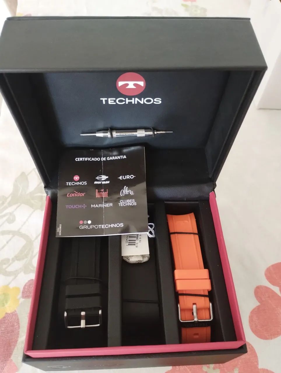 Relógio Technos Ts Carbon JS25BBC/T1P - Foto 5