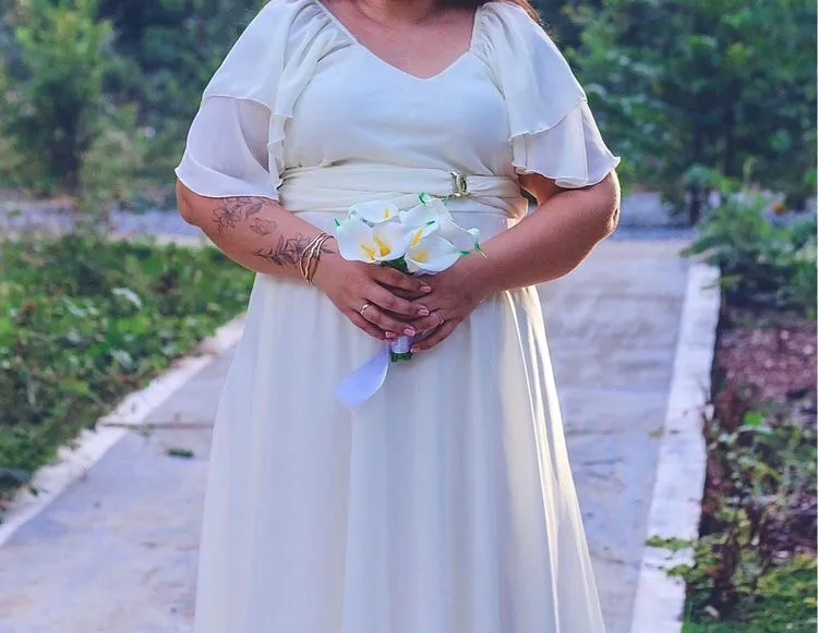 Vestido de noiva seminovo