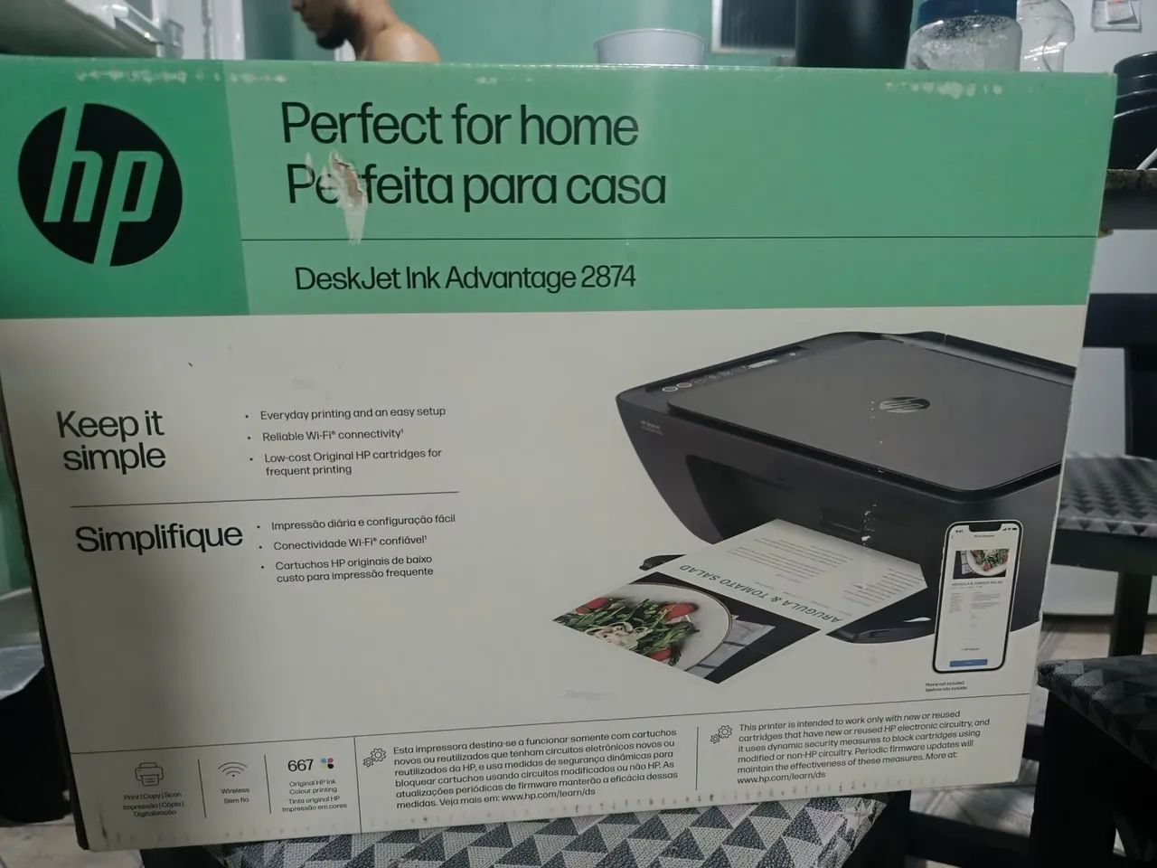 Impressora Deskjet ink advanced HP64728516133633120