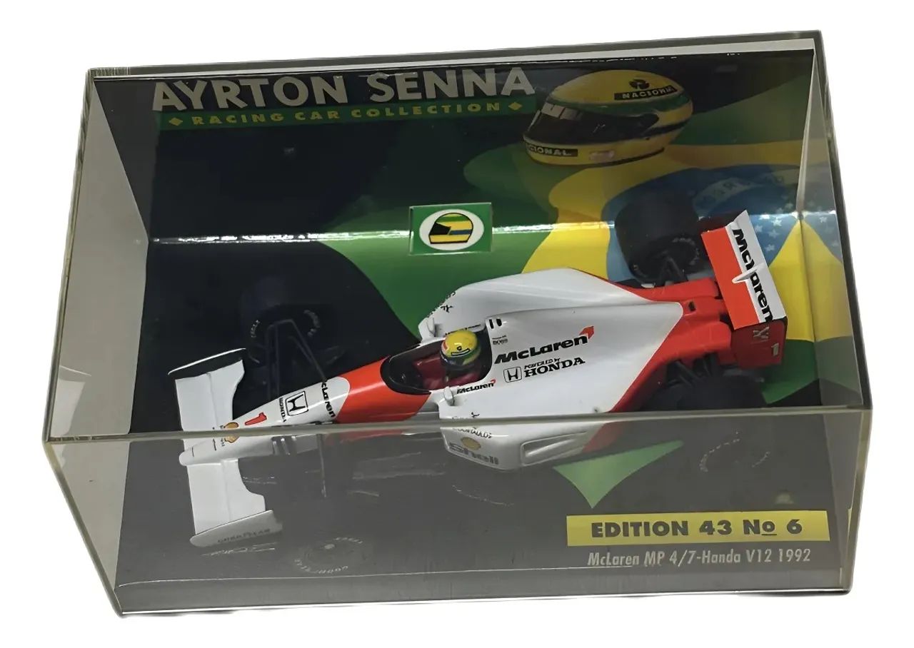 Minichamps McLaren MP4/7 Honda V12 1992 - Ayrton Senna - 1:43