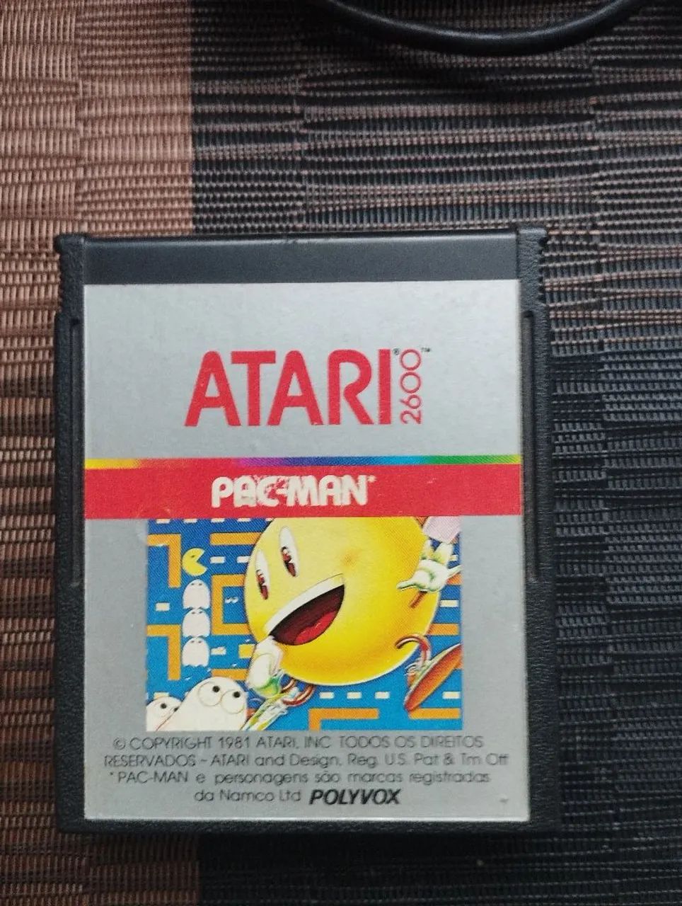Controle Atari 2600+ Cartucho Pac Man - Foto 2