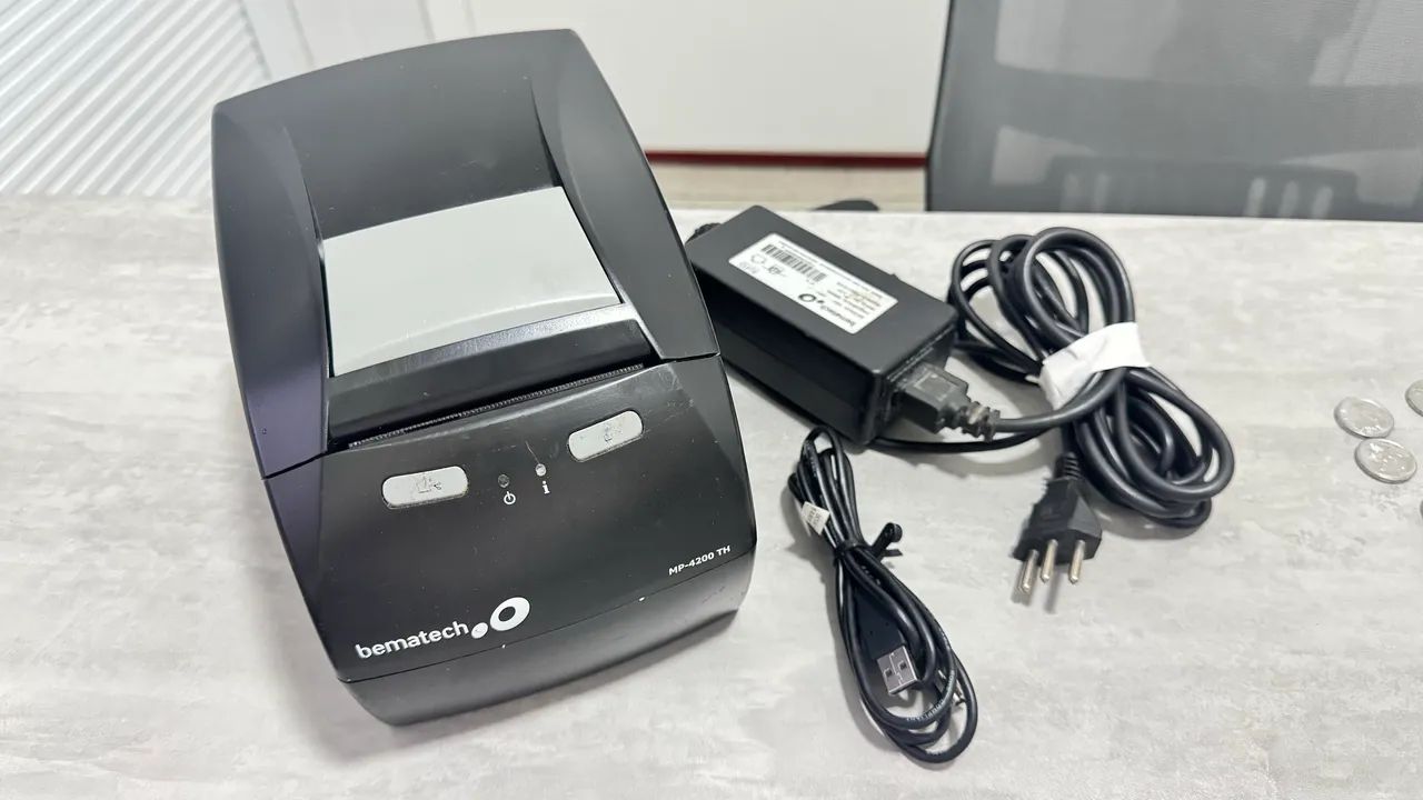 Impressora térmica bematech 4200 com placa de rede