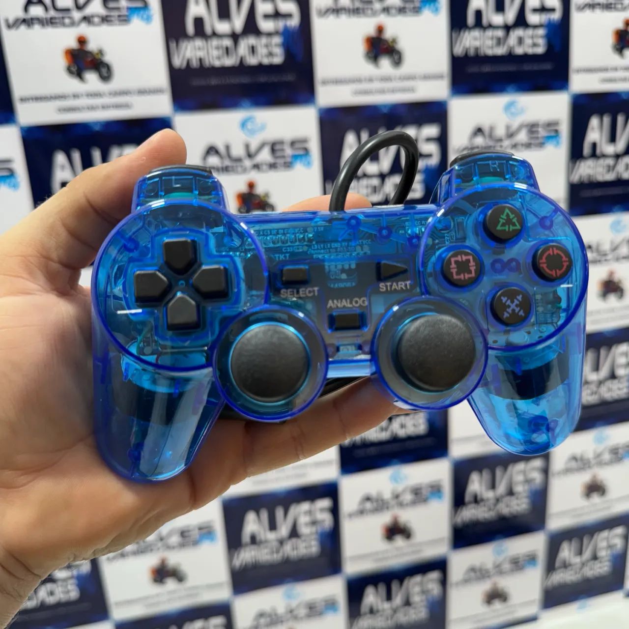 Controle para ps2 colorido 