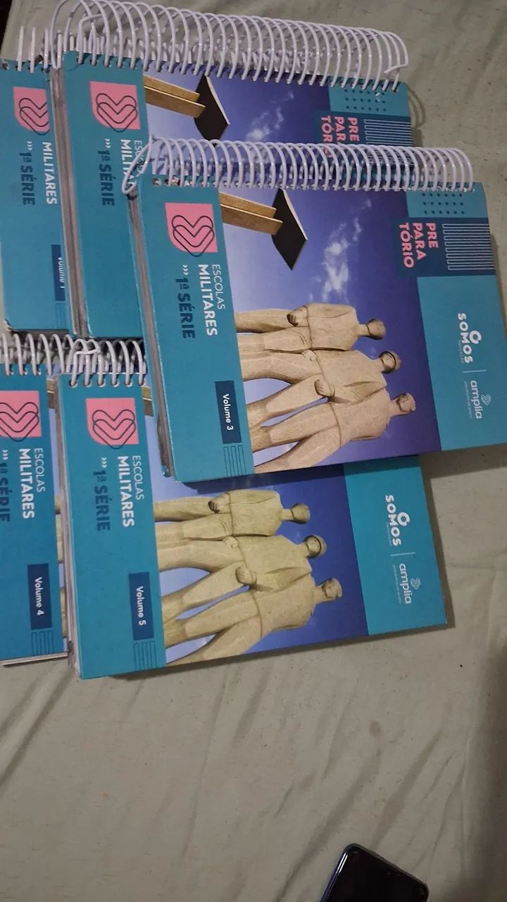 Livros Pré-Vestibular para Escolas Militares - 1ª Série