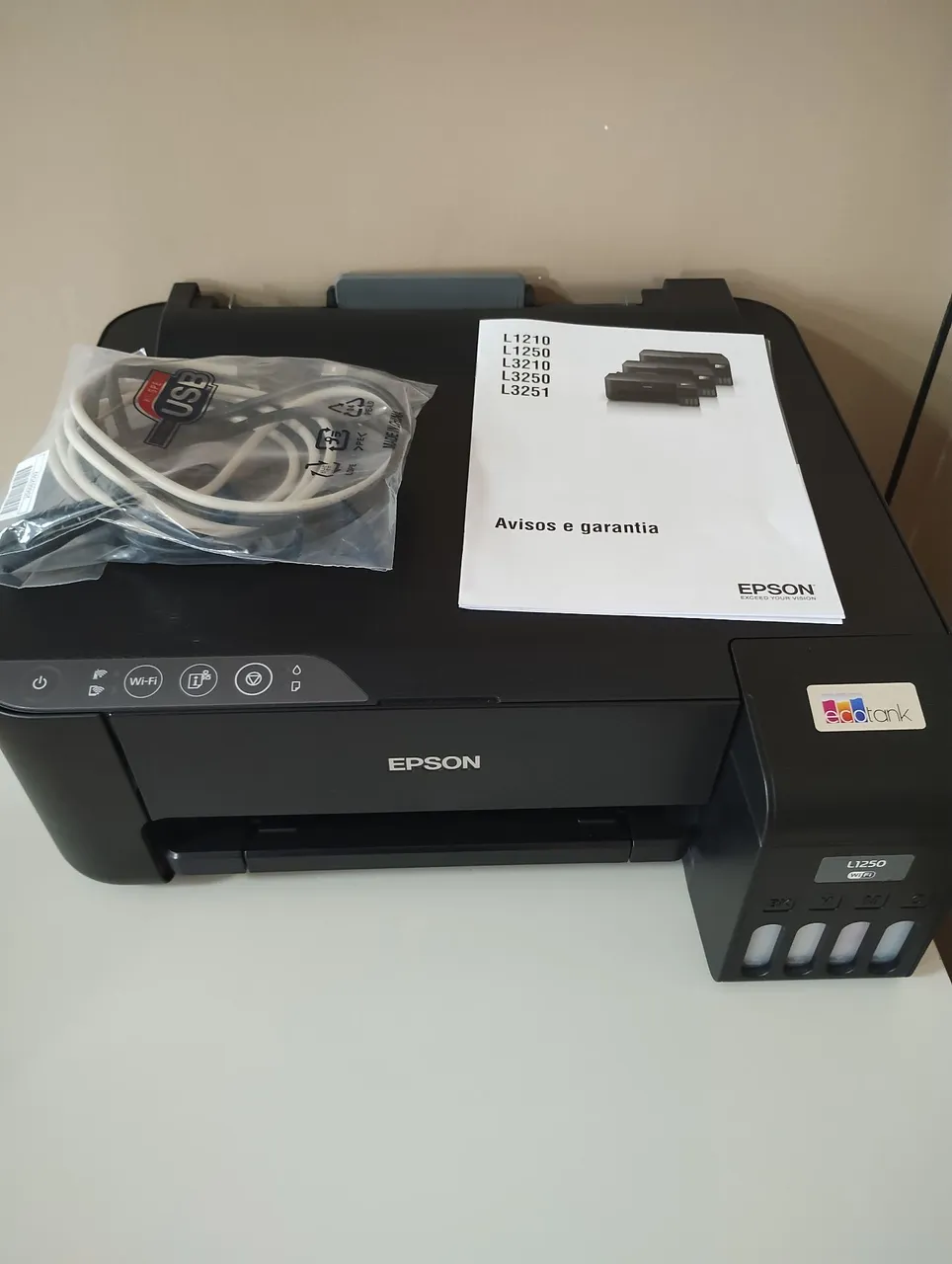 Impressora Epson EcoTank L1250 Wi-Fi