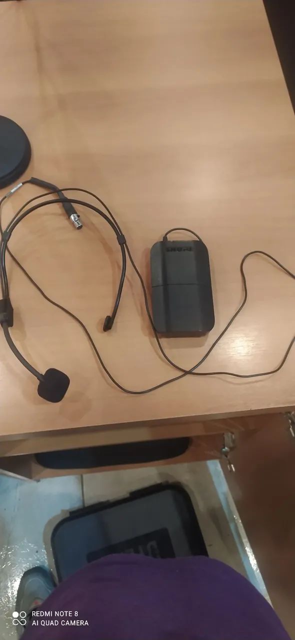 Microfone HEARDSET SHURE original  - Foto 3