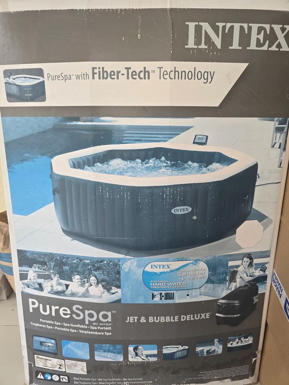 Hidromassagem Intex PureSpa Jet & Bubble Deluxe