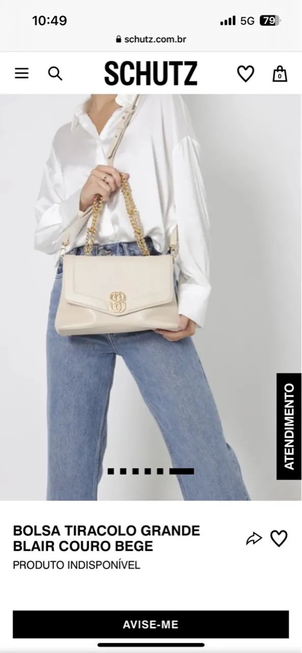 Bolsa Schutz nunca usada  - Foto 2