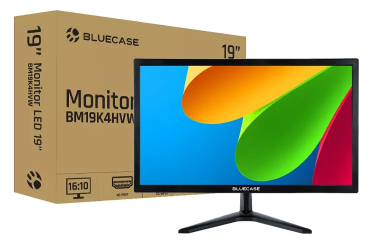 Monitor novo, lacrado! Bluecase Vst 19, Hdmi, Vga, com garantia!