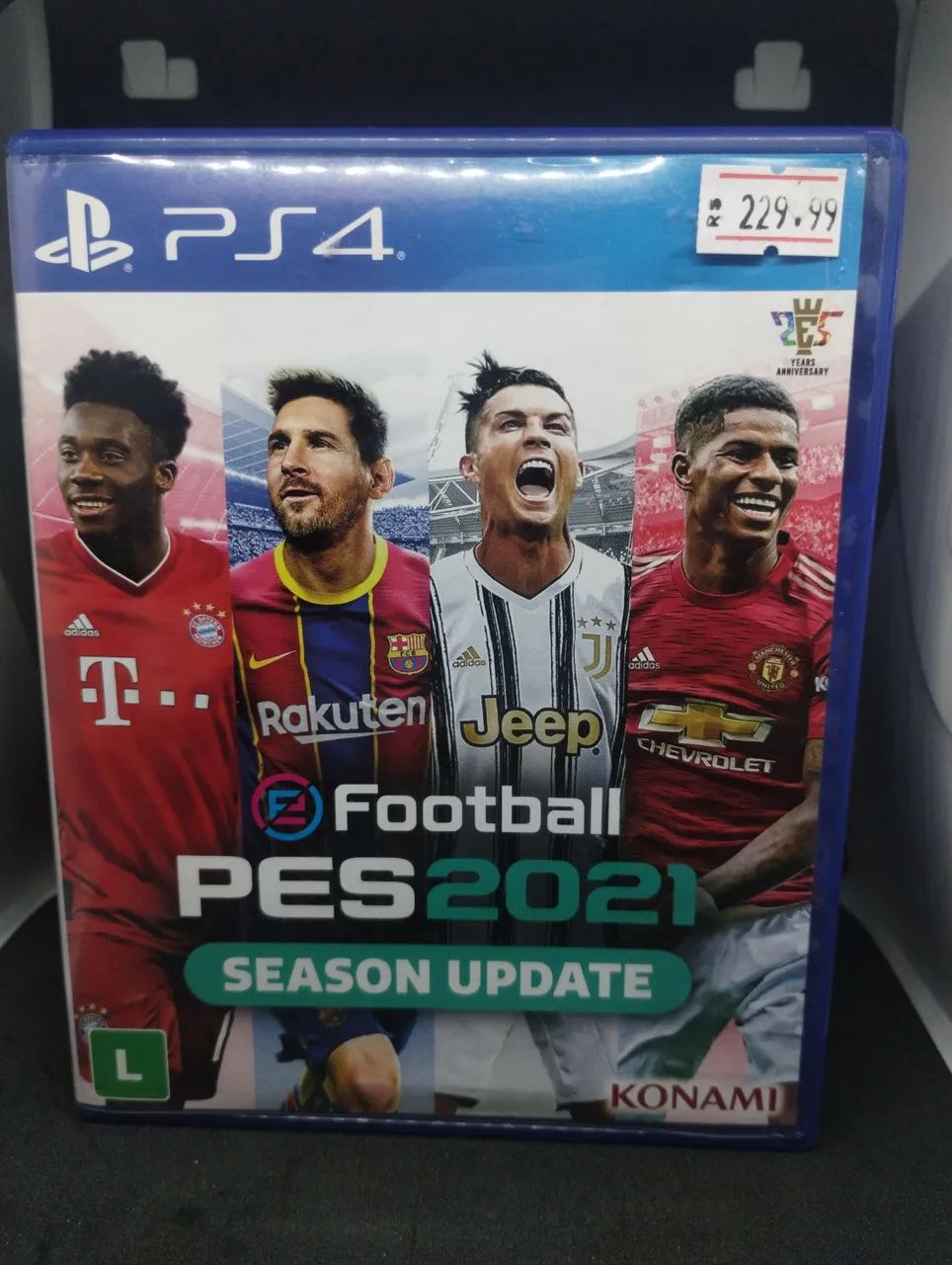 Jogo de Futebol PES 2021 - PS4 