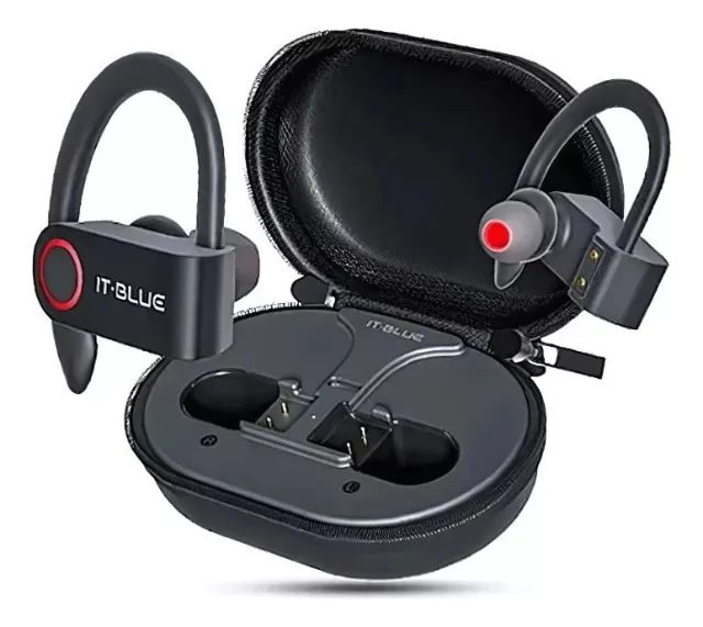Fone De Ouvido Bluetooth Esportivo Tws Itblue Le2410 Gancho Loja Coimbra COmputadores  - Foto 2