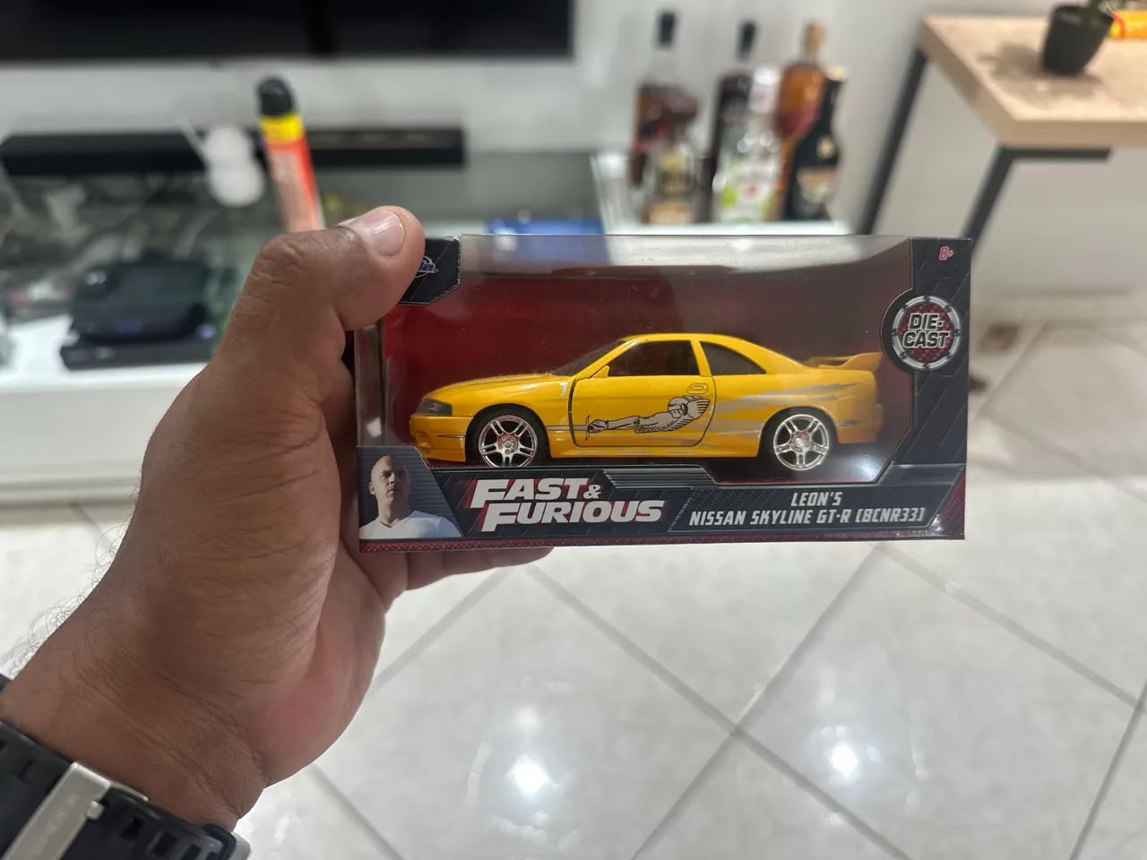 Miniatura Velozes e Furiosos Jada Skyline Leon  - Foto 3