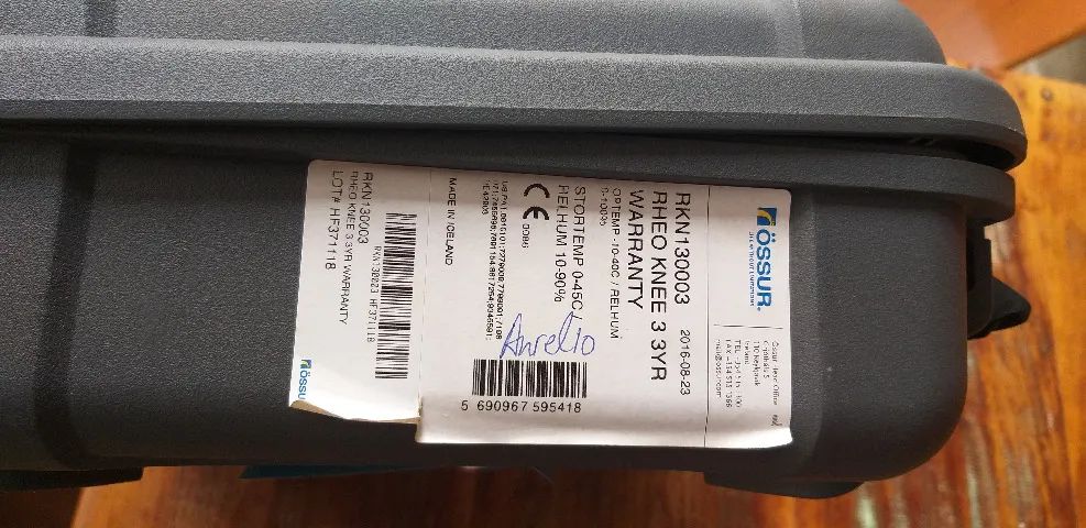 Joelho Prótese Ossur Rheo Knee 3 Eletrônico e Biônico - Foto 3