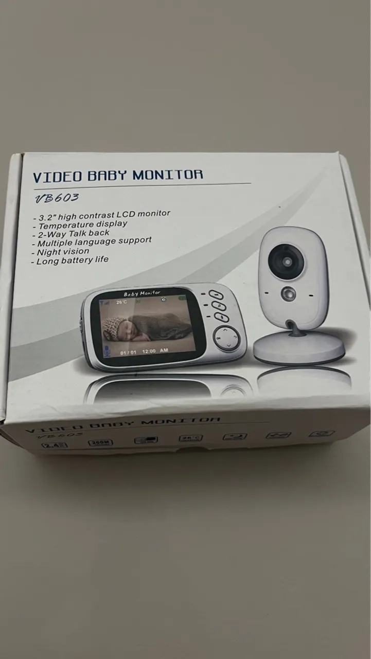 Babá Eletrônica com câmera /vião noturna- VB603