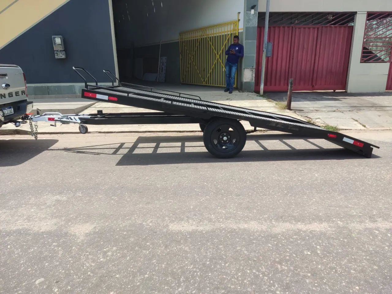 Reboque Plataforma para Transporte de Veículos até 1500kg - Foto 3