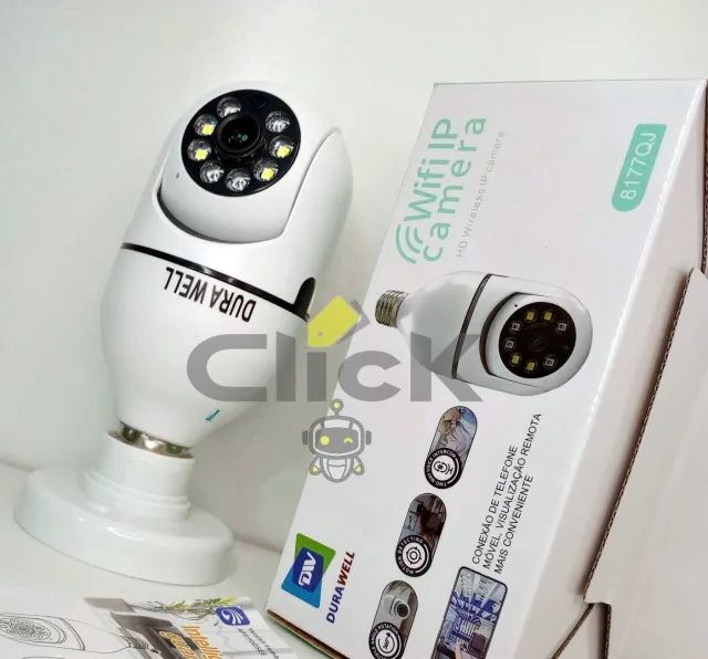Camera Lampada WiFi Mini Speed Dome, entregamos