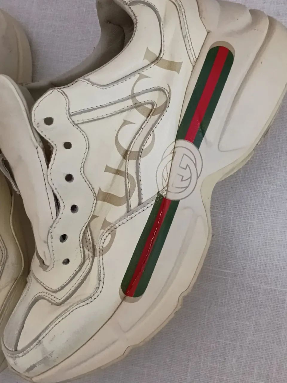 Tênis Gucci Ace Branco Original - Foto 2