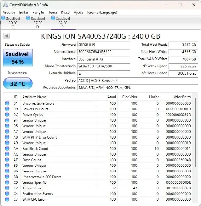 Hd Ssd 240gb Sata Kingston - Foto 2