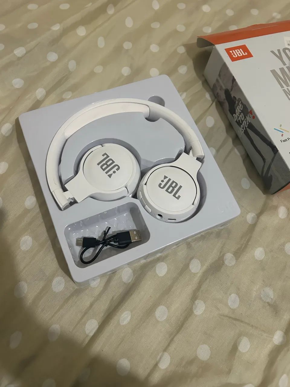 Fone JBL WLY-510 branco  - Foto 3
