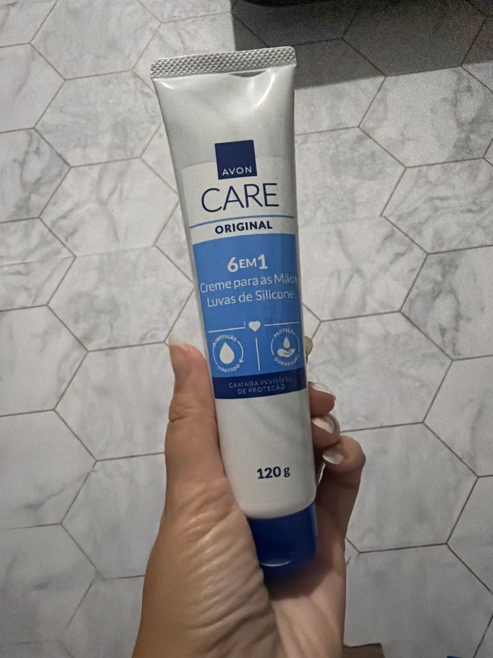 Creme para as mãos Luva de Silicone