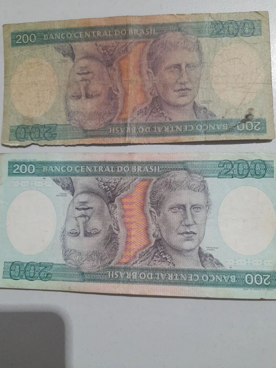 Cédulas 200 Cruzeiros