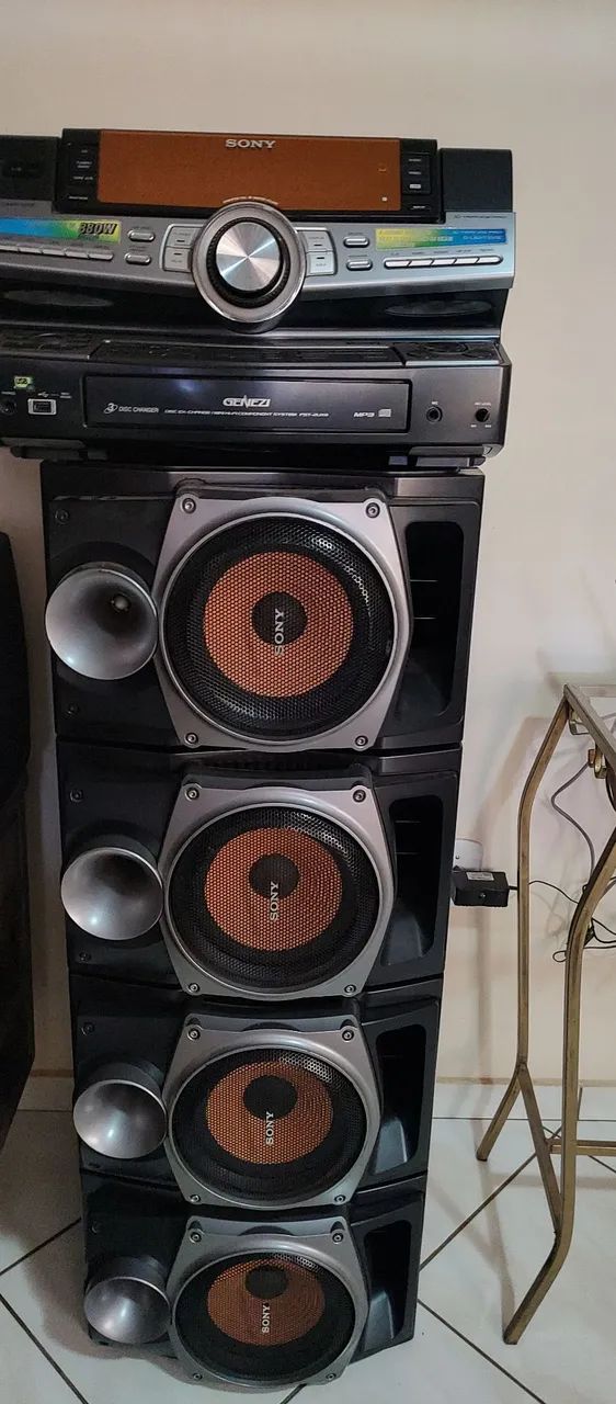 Aparelho de som Mini system Sony zux9 zux 9 Aiwa Philips Aparelho de som Mini system Sony zux9 zux 9 Aiwa Philips