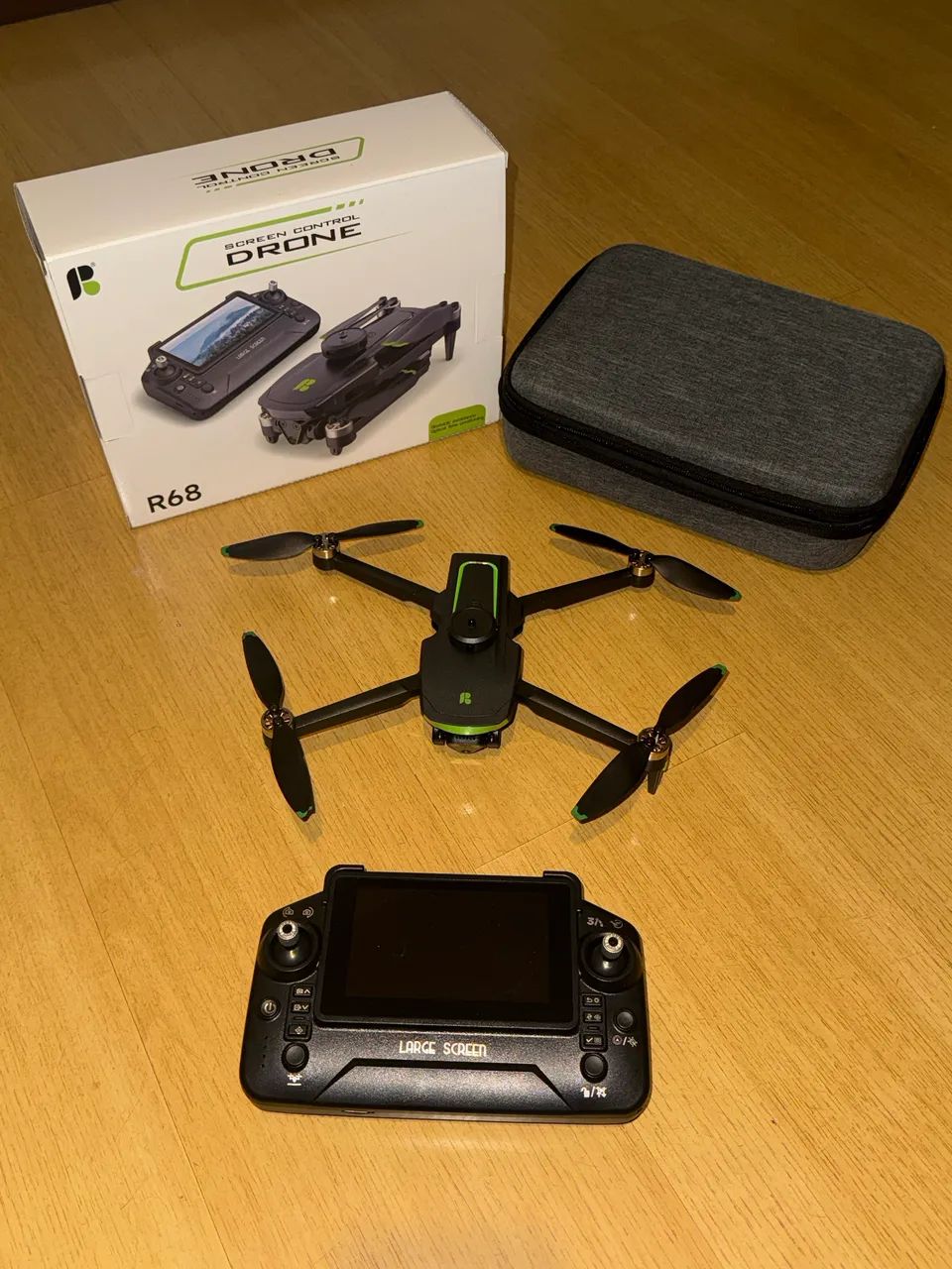 Drone R68 - Kit Completo | Pouquíssimo Uso  ? DRONE R68 - KIT COMPLETO - Foto 2