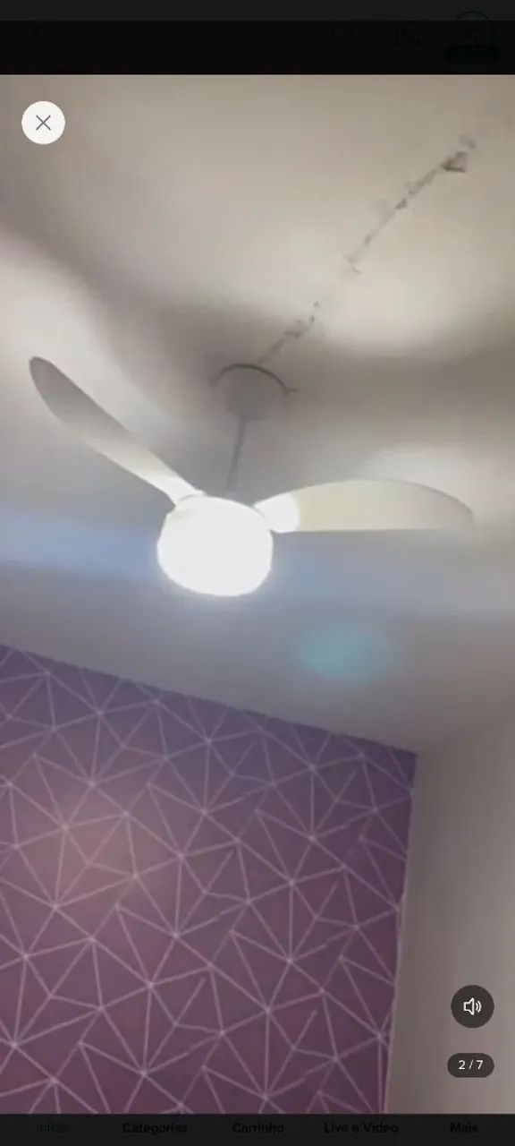 Ventilador de teto - Foto 2