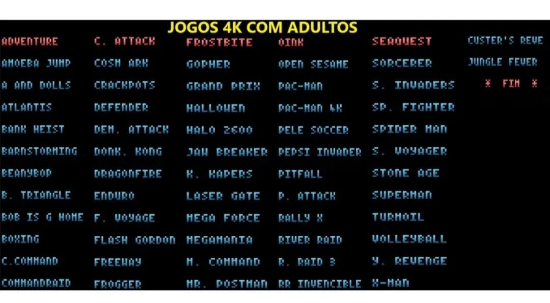 Atari 2600 Multicart (MENU) - 62 em 01 - Foto 3