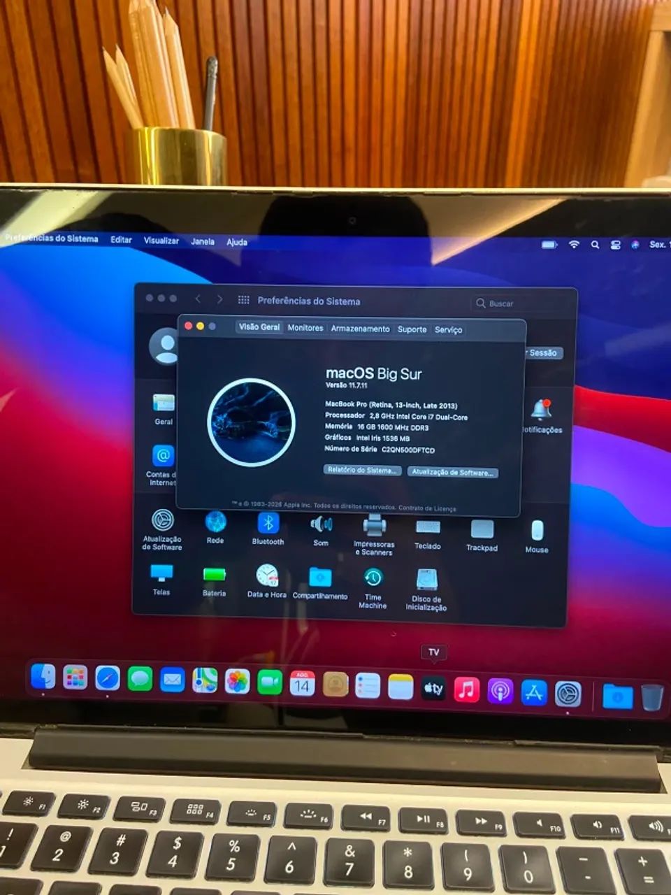 MacBook Pro i7 com 16GB RAM (Super Rápido) - Apenas R$ 1.400 - Foto 4