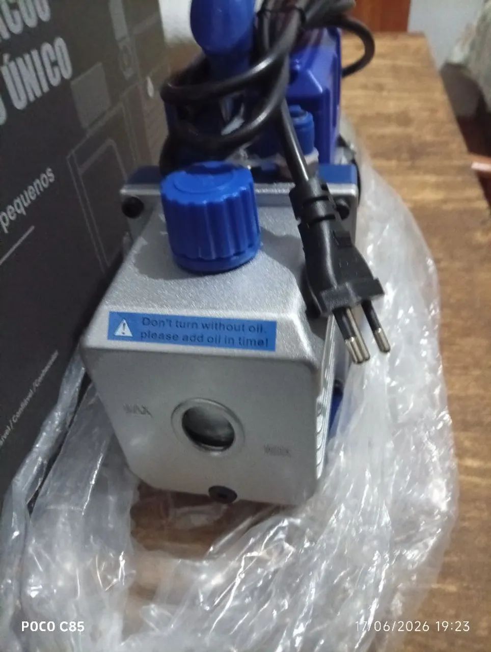 Kit bomba de Vácuo Refrigeração automotiva  - Foto 4